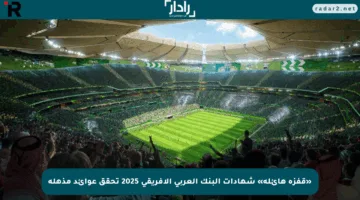 «قفزة هائلة» شهادات البنك العربي الأفريقي 2025 تحقق عوائد مذهلة